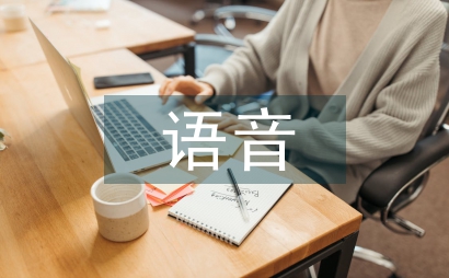語音實訓總結