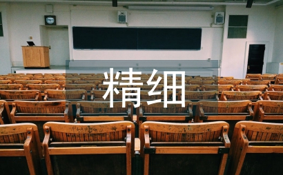 精細化設計
