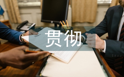貫徹落實情況報告
