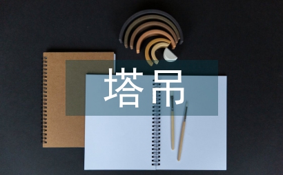 塔吊畢業總結