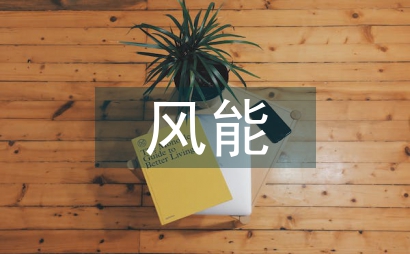 風能論文