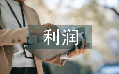 收入費用利潤實訓總結